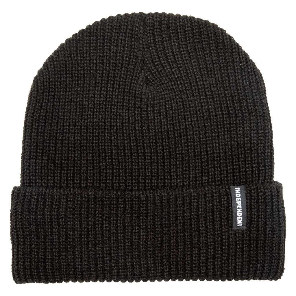 [INA-BNE-0145] Beanie Baseline (Black)