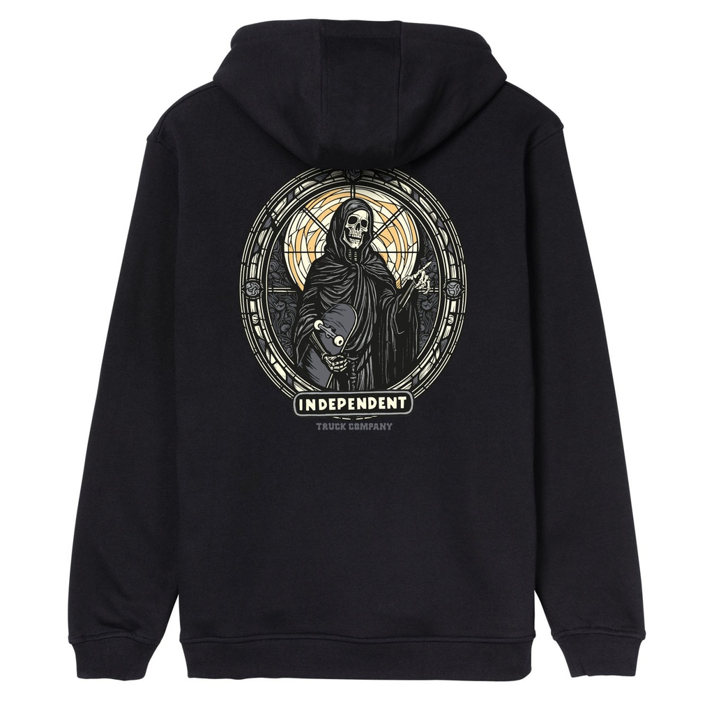 [INA-HDY-9765] HOOD ITC STAINED (S, BLACK)