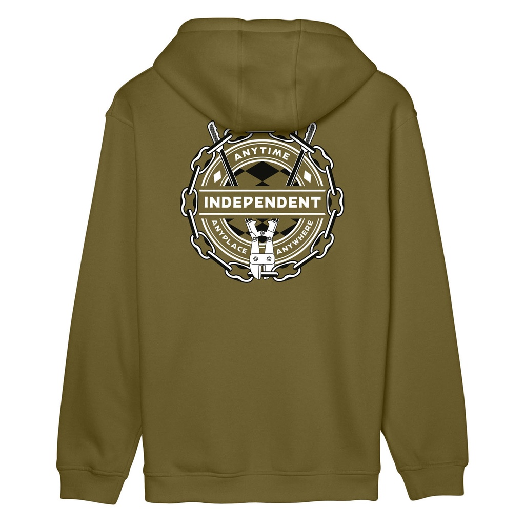 ZIP HOOD ANYTIME ANYWHERE CHAIN