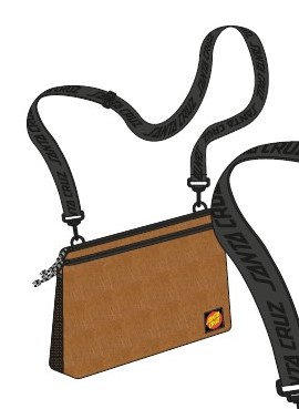 [SCA-BAG-0215] BAG SIDEBAG CLASSIC LABEL (BLACK)