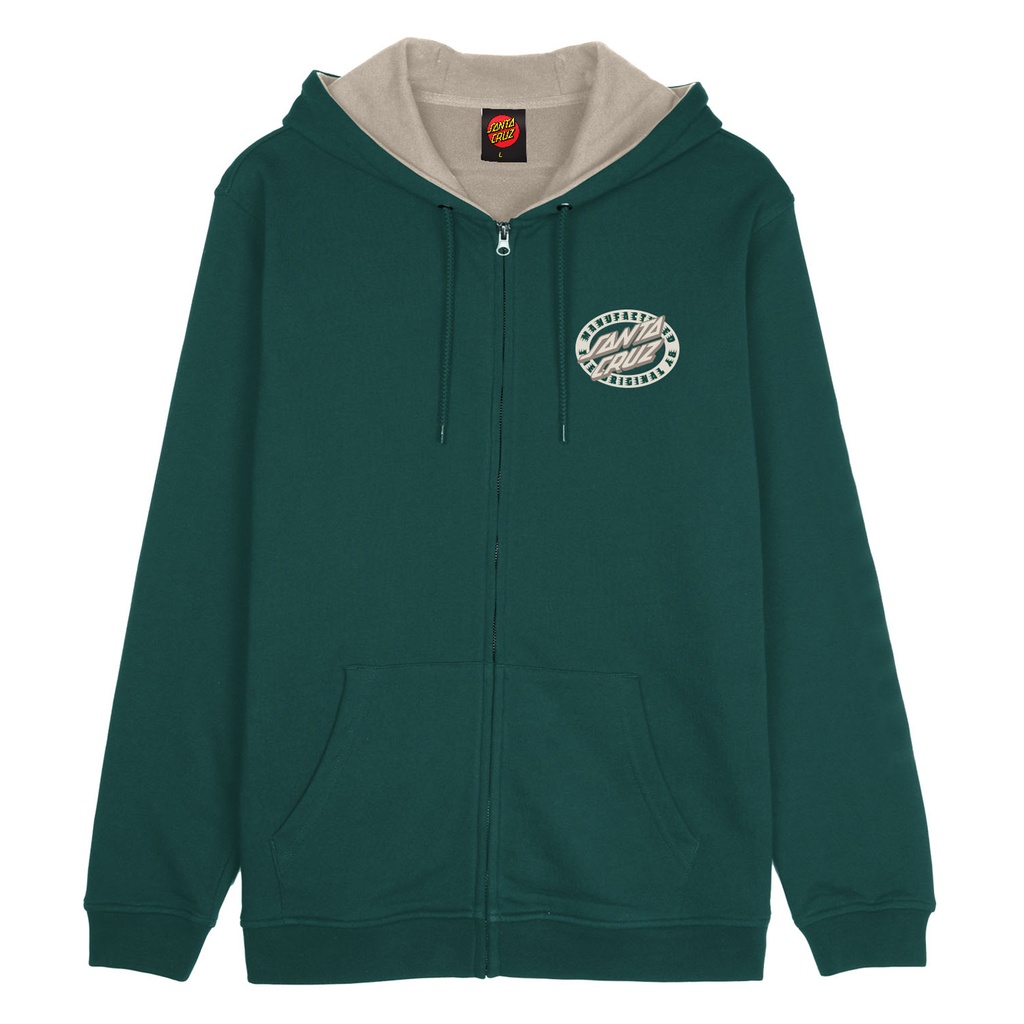 Zip Hood Mfg Oval Dot Chest