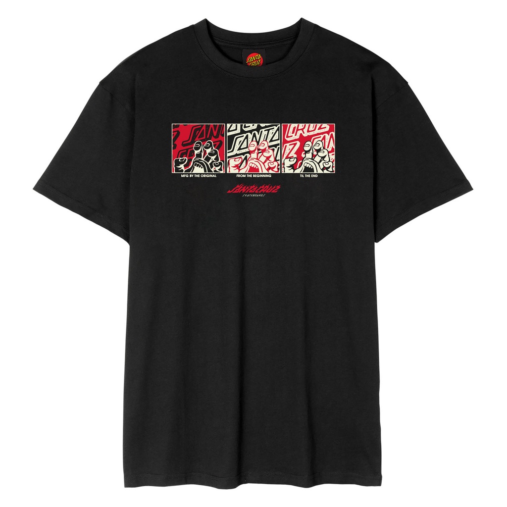 [SCA-TEE-11615] Tee Handled Front (Black, S)