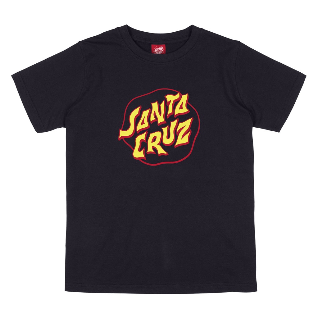 [SCA-YTE-1643] YOUTH TEE FEVER DREAM DOT (S, BLACK)