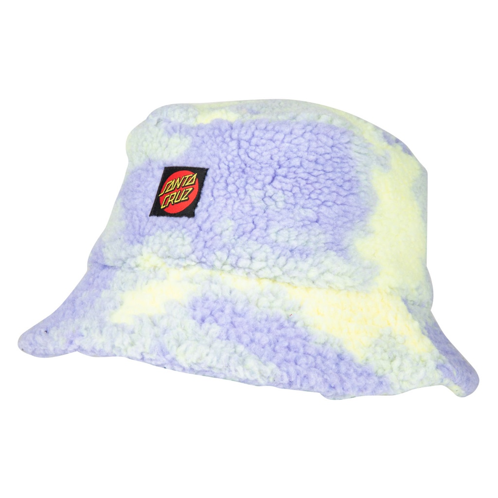 Women Classic Dot Sherpa Bucket Hat