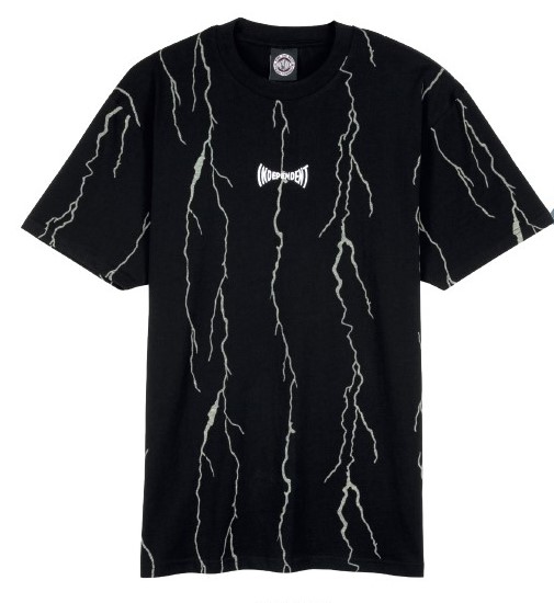 [INA-TEE-7263] Tee Lightning Stripe (Black)