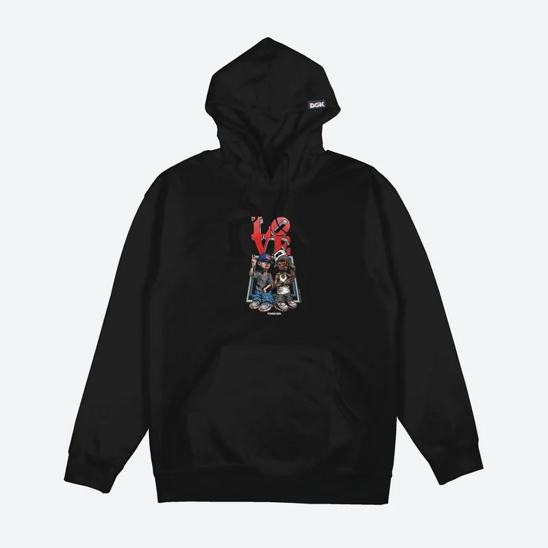 LOVE FOREVER HOODED