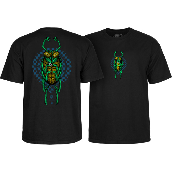 [CTMPPMVBXM] Tee Mike Vallely Bug (BLACK, M)