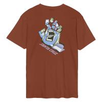 [SCA-TEE-11824] Tee Screaming Scratched Hand Strip (XS, WHITE)