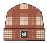[SCA-BNE-9519] BEANIE OPUS DOT CHECK Baked Clay/Ckalk Check