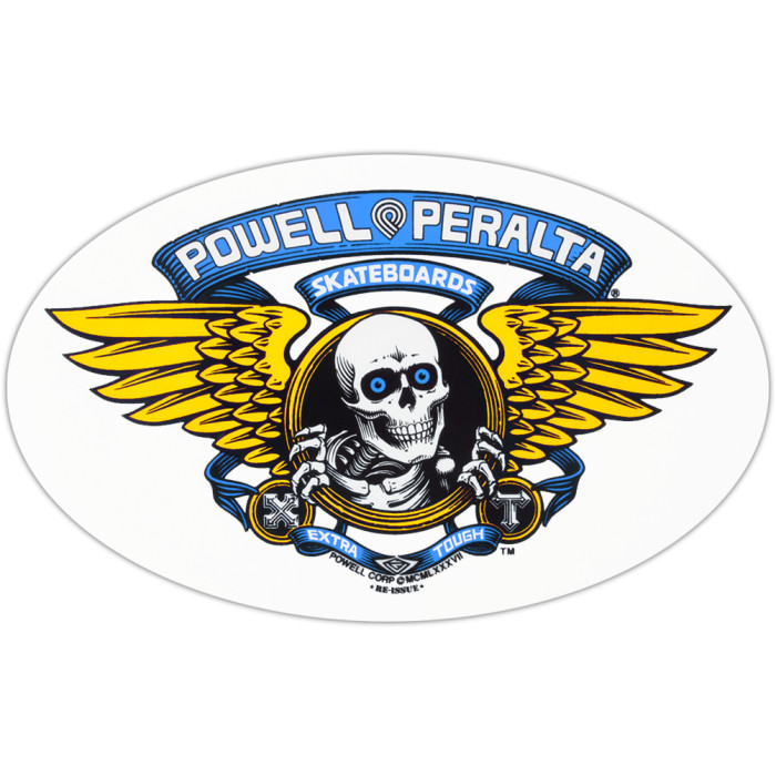 [SSWRPB] STICKER WINGED RIPPER OG BLUE 6.5"