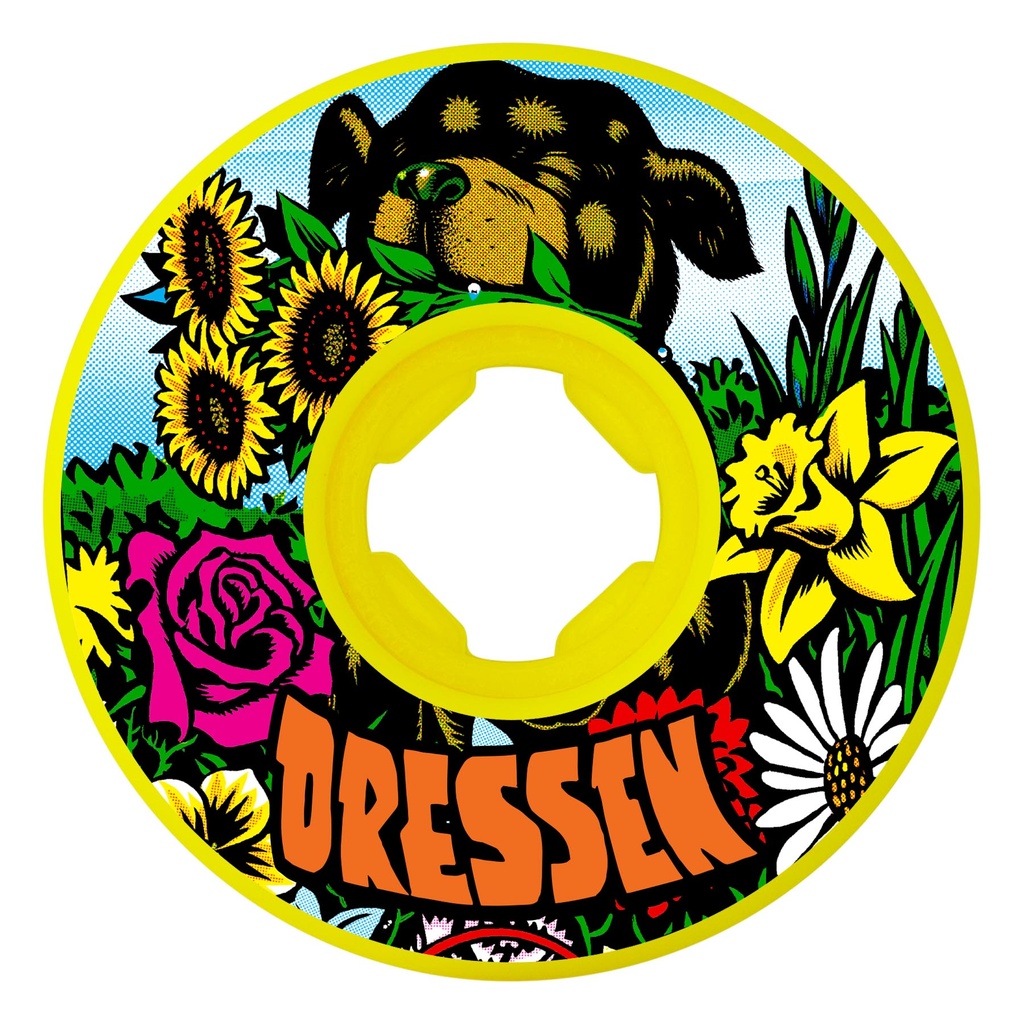 [22223367] 55mm Eric Dressen Pup Vomit Mini Green Hardline 97A