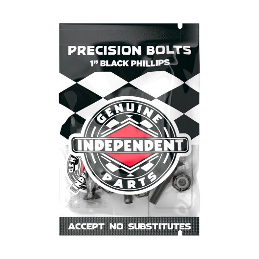 [33531239000] Genuine Parts Phillips 1" Black 1 Set