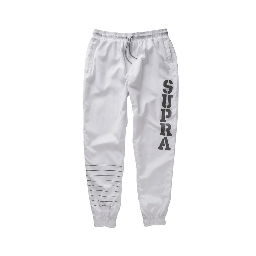[4SAF700300S] Pant Dash Track White (S)