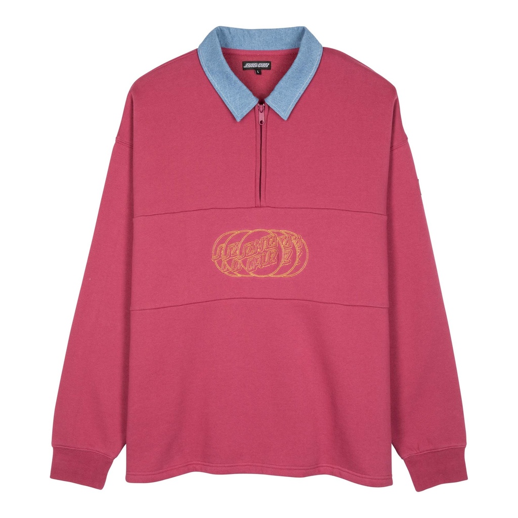 [SCA-CRW-1672] Crew Change Zip (XS, Burgundy)