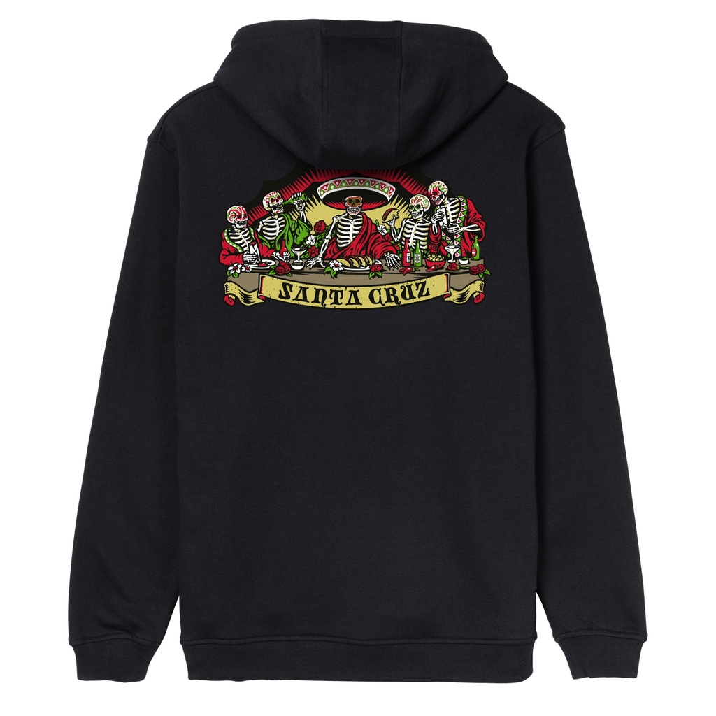 [SCA-HDY-6600] Hood Guzman Scroll Front (XS, Black 2)