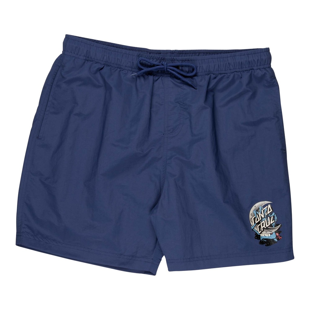 [SCA-SHR-5357] Swimshort Crescent Bone Hand (XS, Navy Dusk)