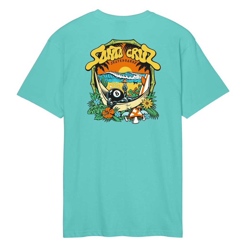 [SCA-TEE-12136] T-Shirt Winkowski 8Baller Trip (XS, Pool Blue)