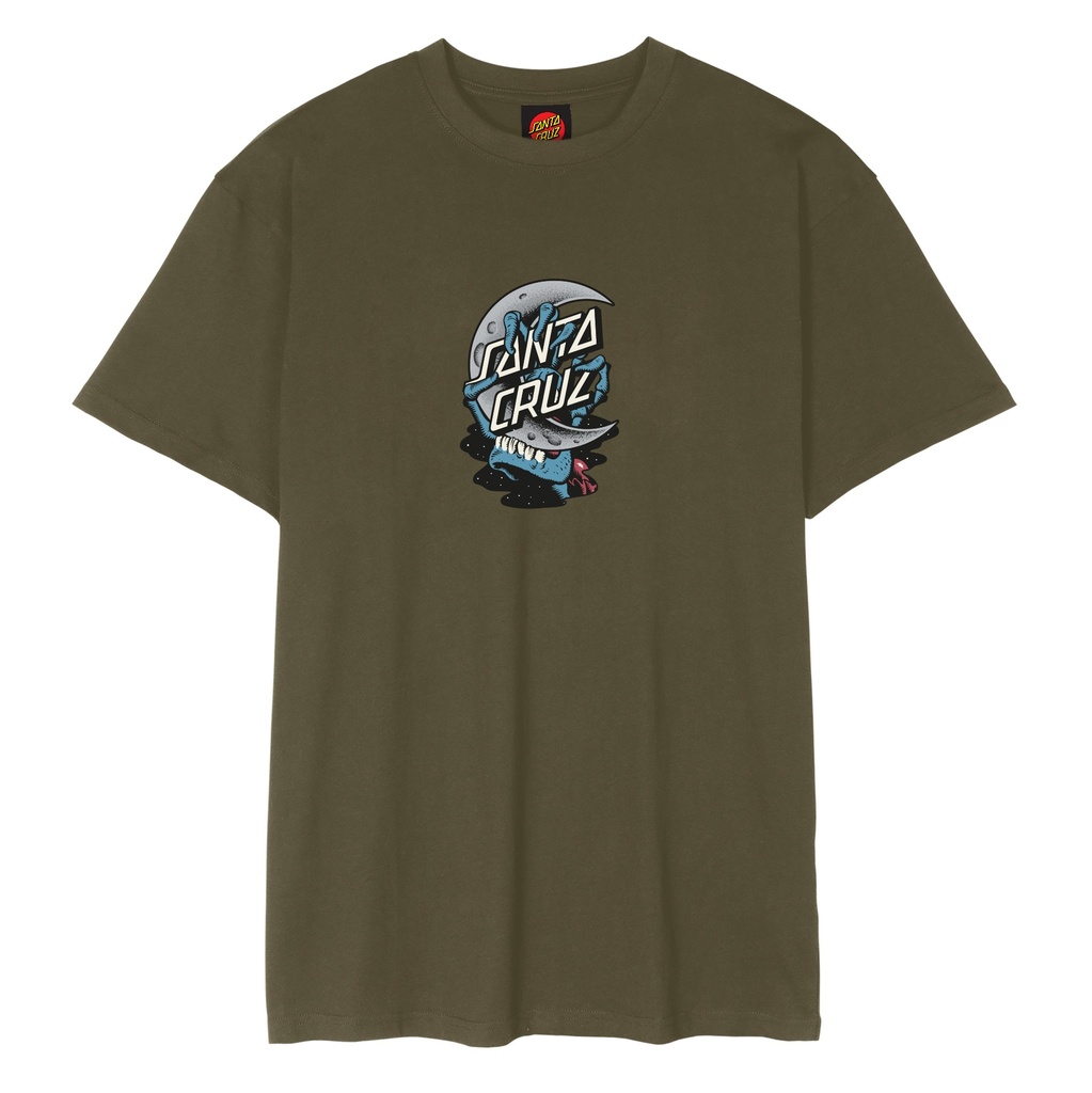 [SCA-TEE-12292] T-Shirt Crescent Bone Hand (XS, Uniform Green)