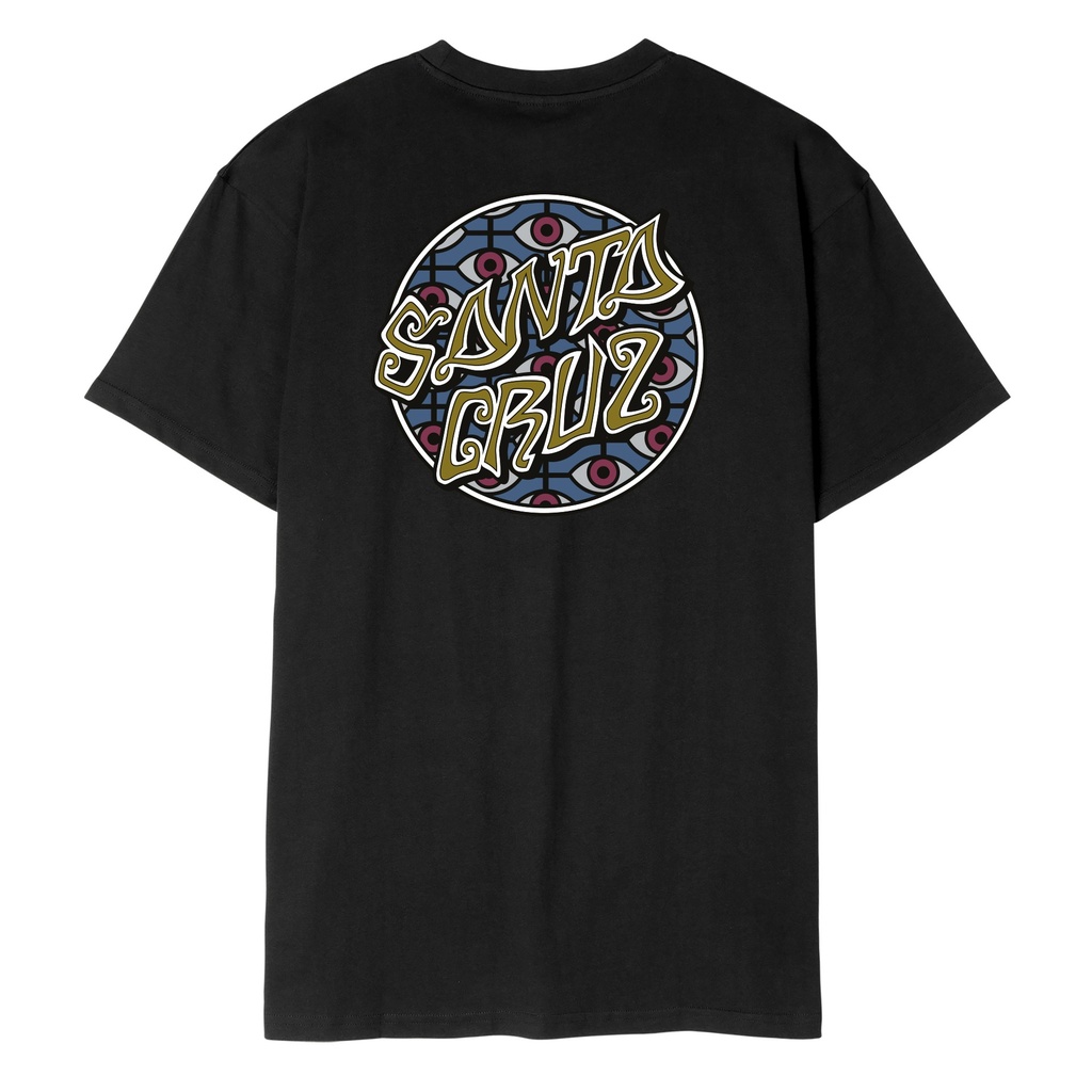 [SCA-TEE-12353] T-Shirt Salba Eyes Dot (Black 2, S)