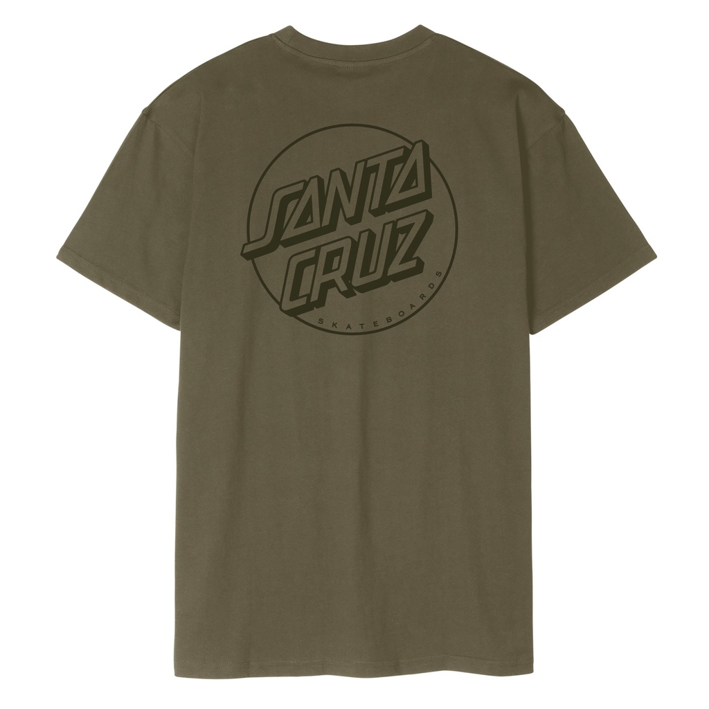 [SCA-TEE-12424] T-Shirt Tonal Opus Dot Stripe (Uniform Green, XS)