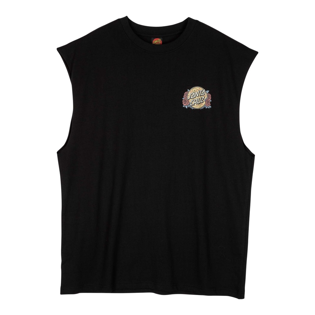 [SCA-VST-0792] Vest Guzman Dot Tank (XS, Black 2)