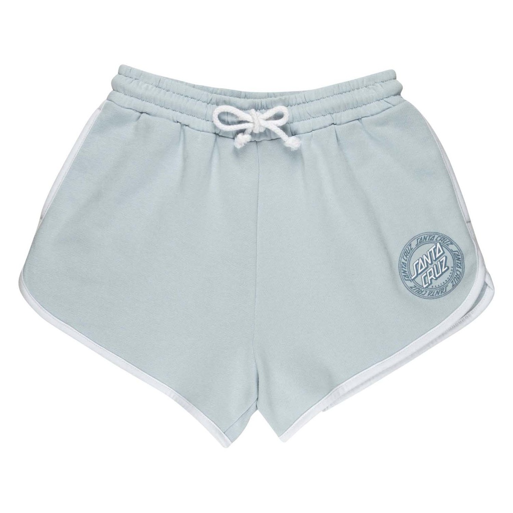 Womens Shorts Check Outline Ringed Dot Short