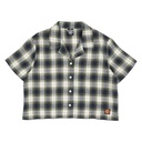Womens Shirt Classic Check Crop