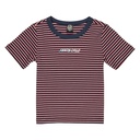 Womens T-Shirt Strip Logo Emb