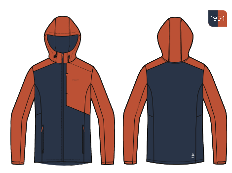[750/26/3654/1954/M] 750/26/3654 Jacket Men Delber