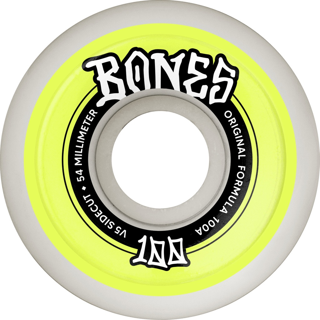 Sidecut • 54mm • 100A • V5 • White