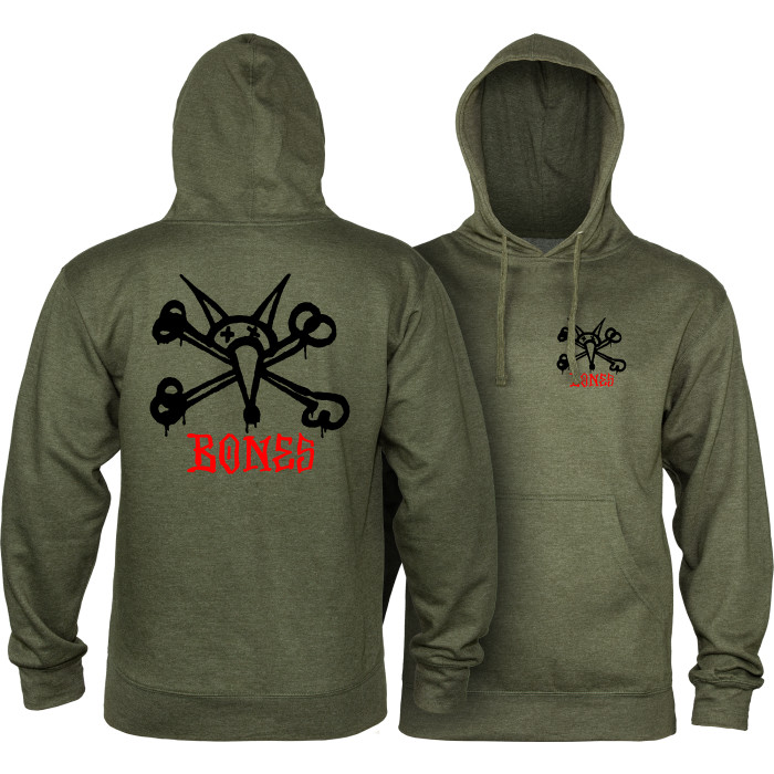 HOOD RAT BONES MID WEIGHT (S, ALPINE GREEN)