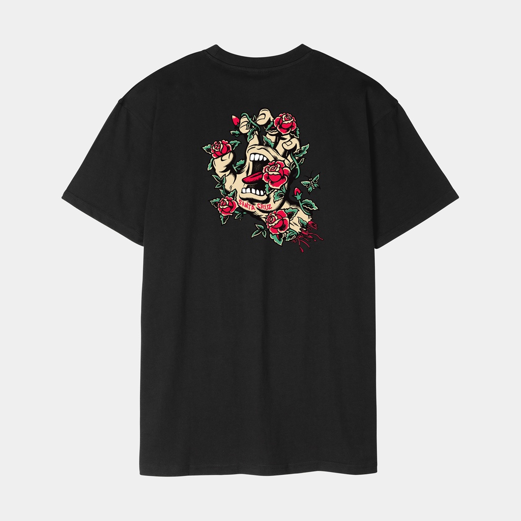 [SCA-TEE-12520] T-Shirt Screaming Rose Flash (Black, XS)