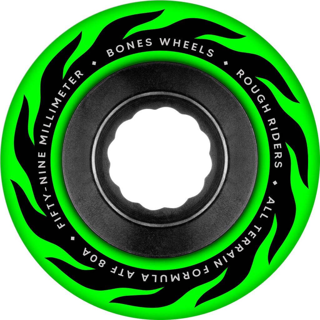 [WSCPRR065980G4] Rough Riders Eternal Flame 59mm 80A Green