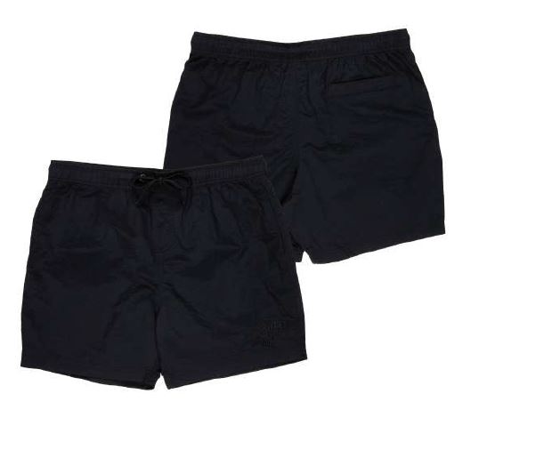 [SCA-SHR-5389] Swimshort Tonal Opus Dot (Black)