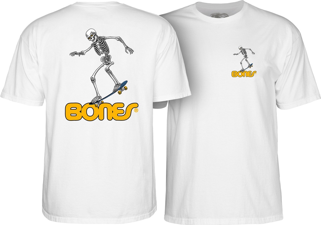 [CTMPPSBS3WS] T-Shirt Skateboard Skeleton '3' (S)