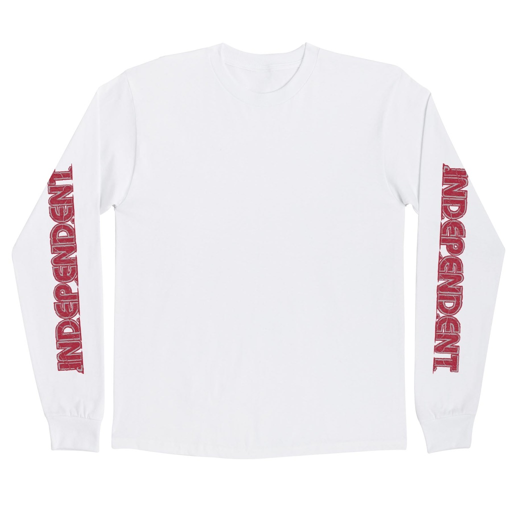 [44156523-157440] T-Shirt Ancient Groundwork L/S (White, S)