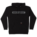 Bar Logo Reflective Pullover Hoodie Independent Mens Sweatshirt
