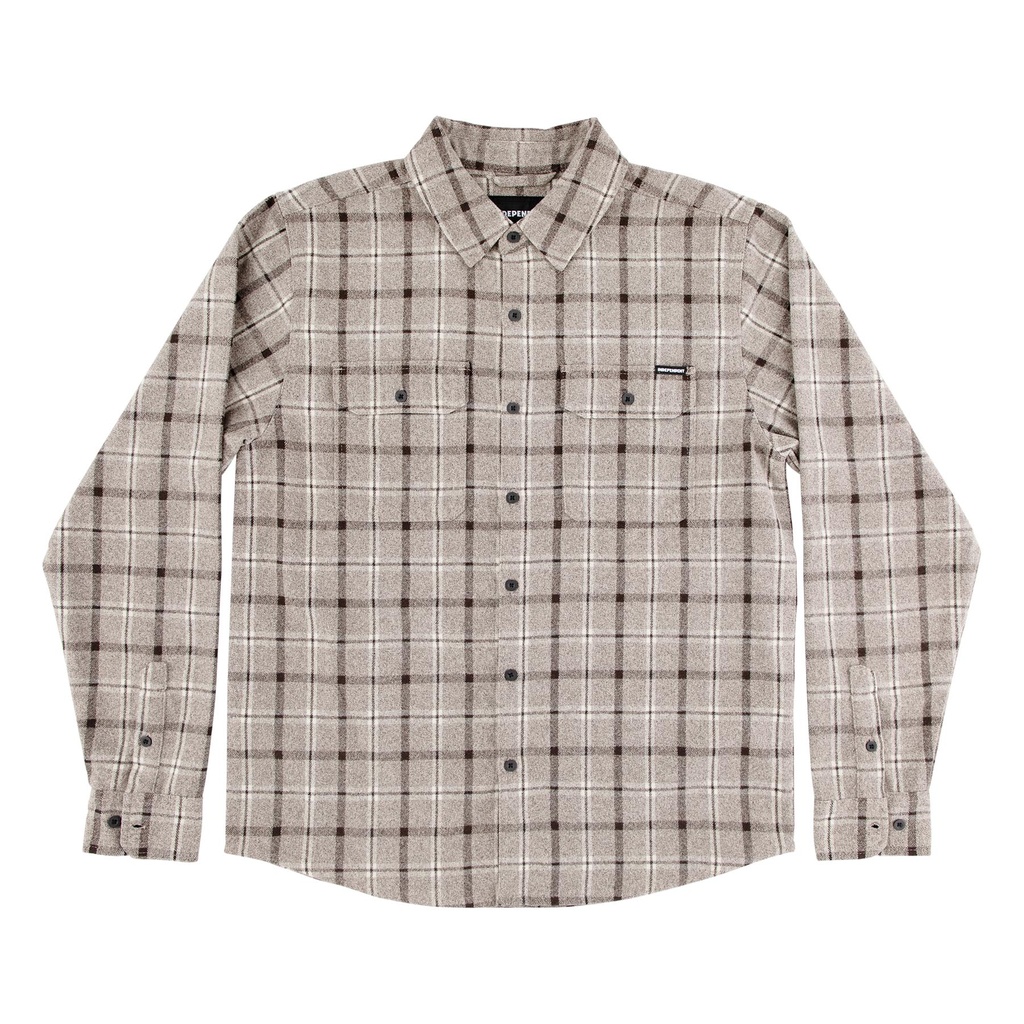 Belmont L/S Flannel Top Independent Mens Shirt
