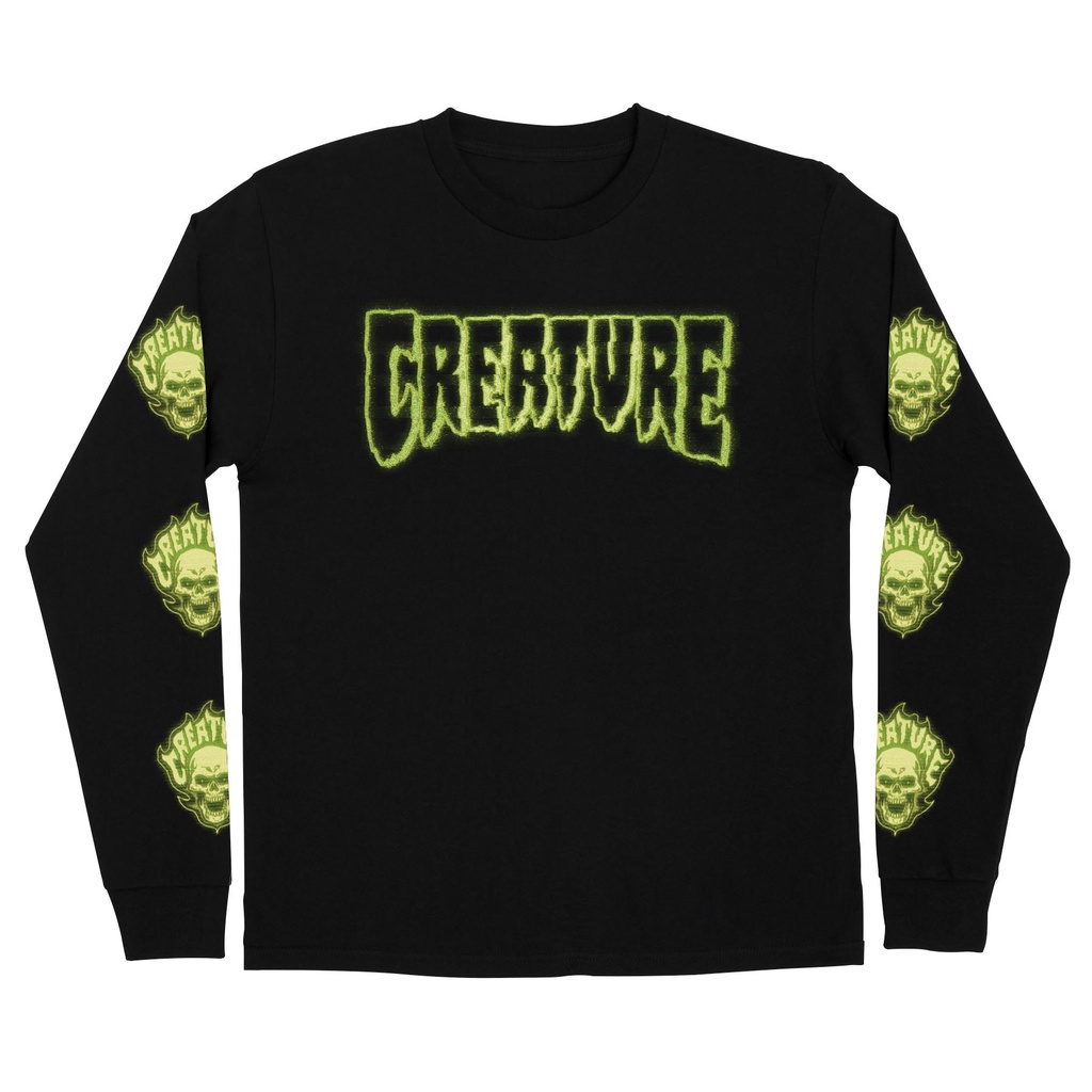 [44156485-156975] Bonehead Glitch Creature Mens T-Shirt (S, BLACK)