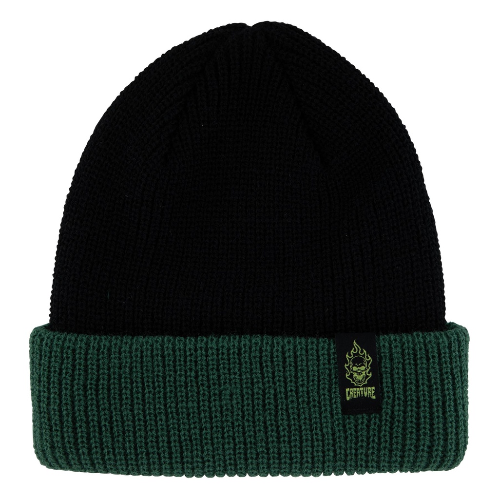 [44442269-156670] Bonehead Label Beanie Long Shoreman Unisex Creature Hat