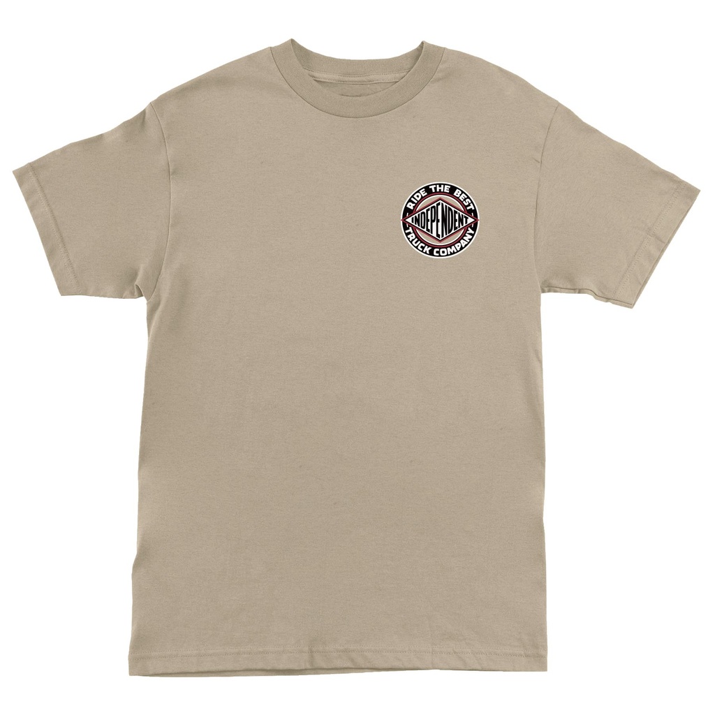[44155194-156720] BTG Summit Independent Mens T-Shirt (S, Sand)