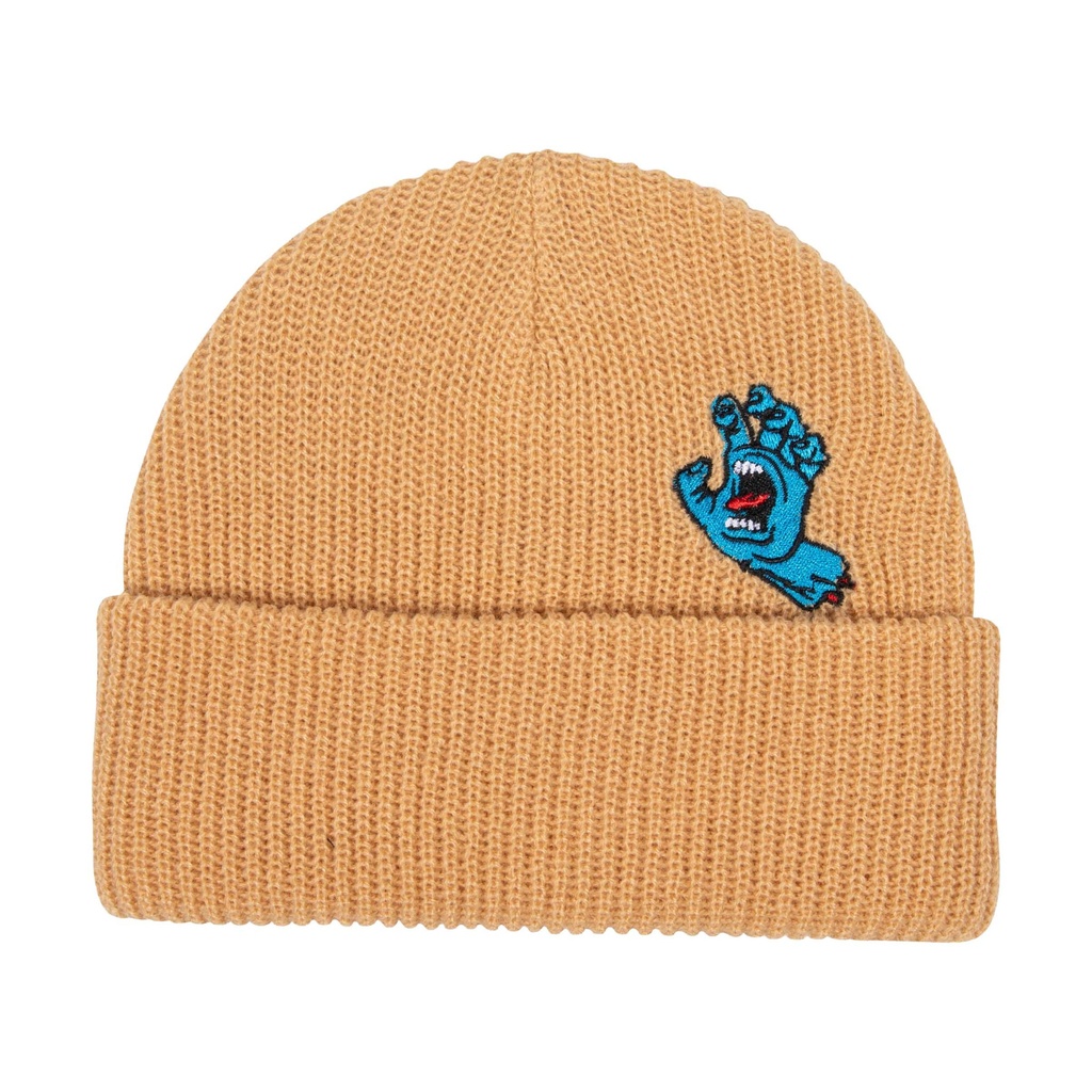 [SCA-BNE-9540] Beanie Screaming Mini Hand (Wheat)