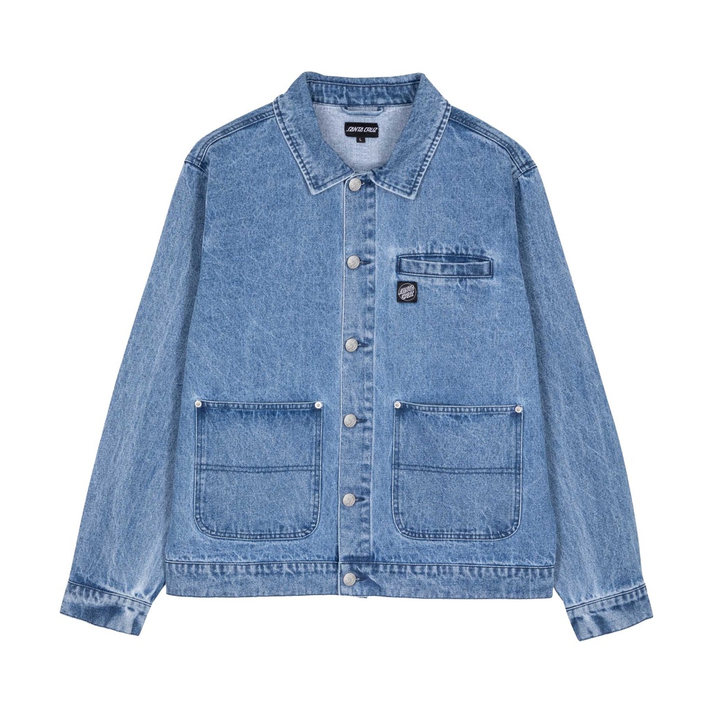 [SCA-JKT-9181] Jacket Railroad (M, Mid Blue)