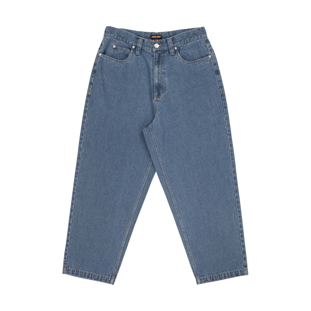 [SCA-PNT-1520] Pant Big Pants (28, Mid Blue)