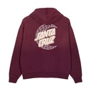 Womens Hood Imprint Moon Dot