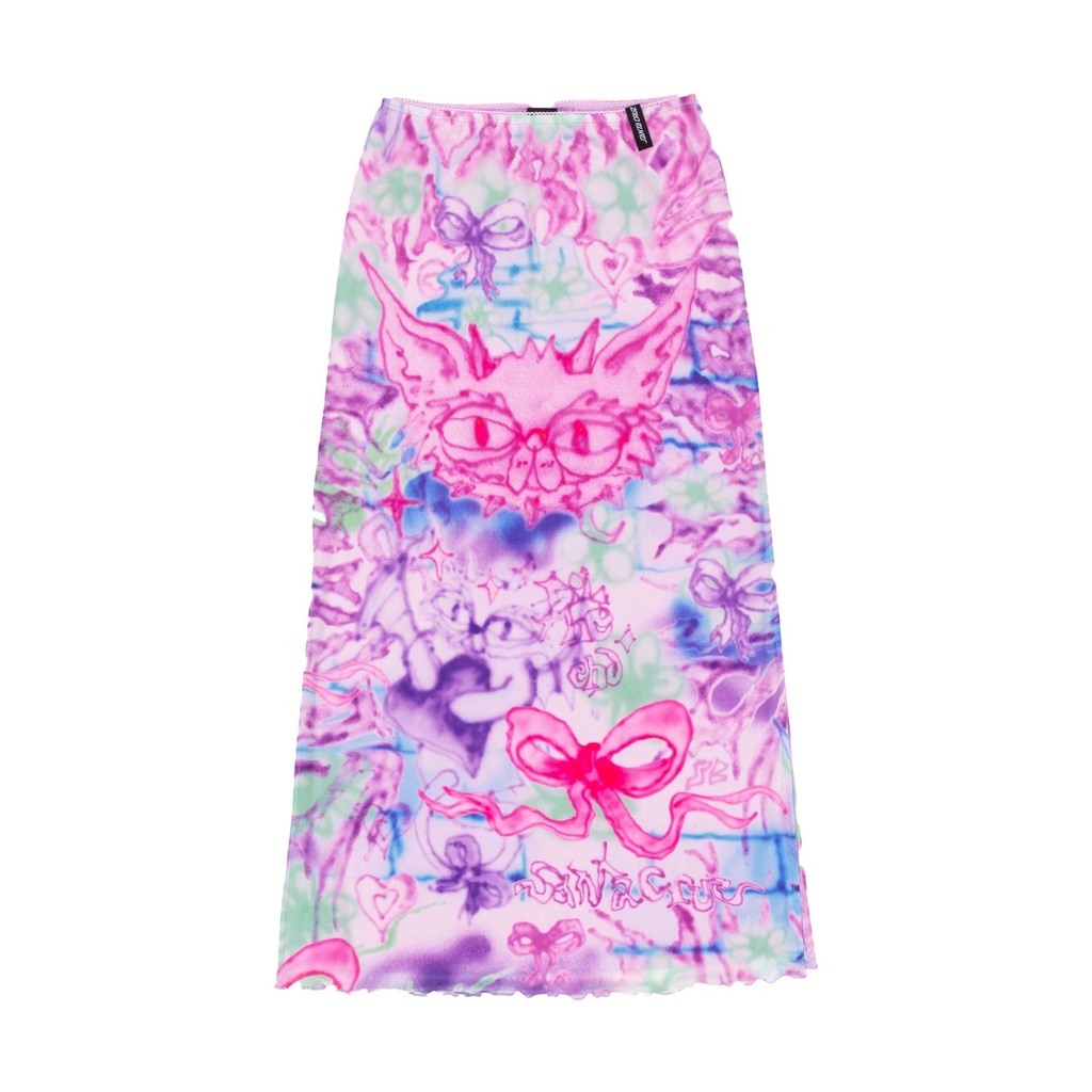 [SCA-WSR-0152] Womens Strip Digi Mesh Skirt (8)