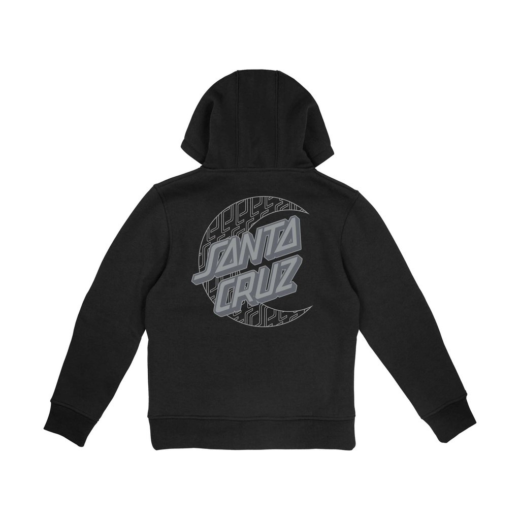 Youth Hood Imprint Moon Dot