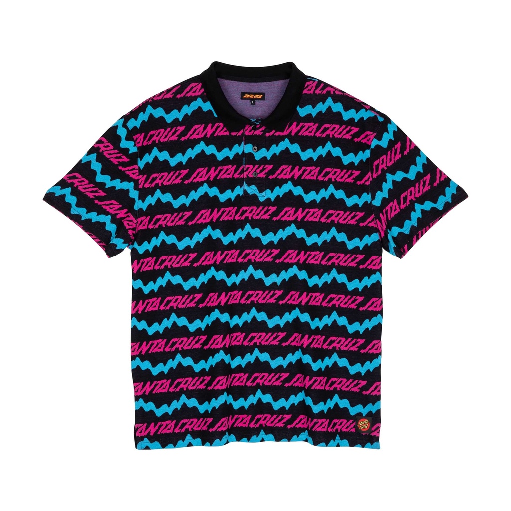 [SCA-TEE-12899] Shortsleeve Polo Slime Drip Polo (M)