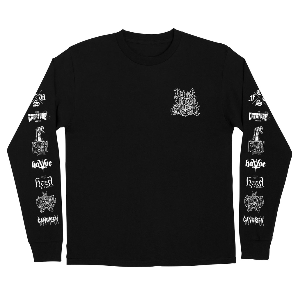 [44156516-157368] T-Shirt L/S Resurrection XX Heavyweight (S, Black)