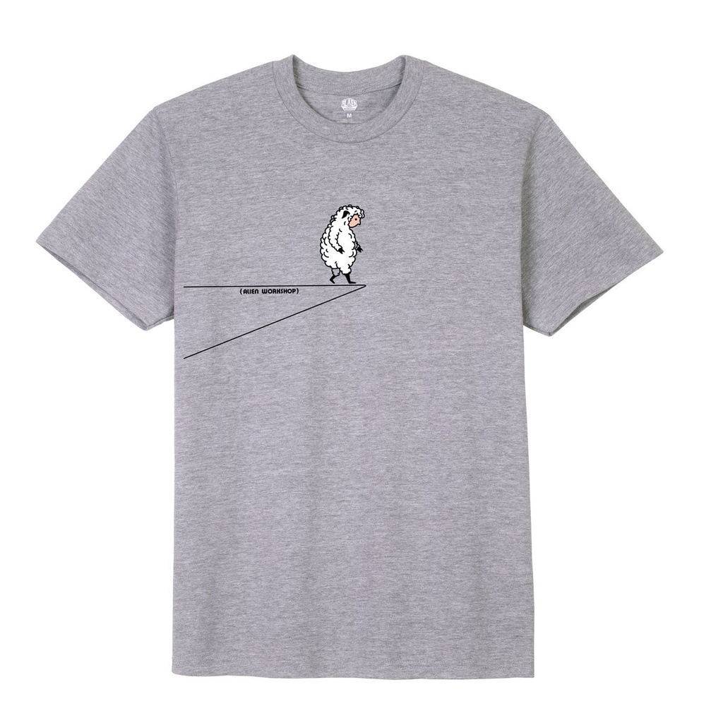 [AS-TSS-25-1-GR-S] Tee Sheeple Cliff -Grey (S)